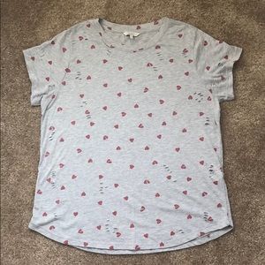 Lucky Brand Heart T-Shirt